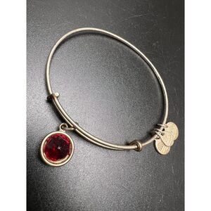 Alex and Ani Red Gem Bracelet